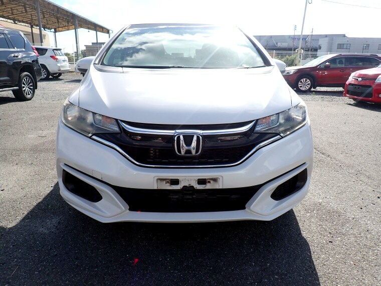 2019 Honda Fit 1.3 – White, 2019 model, used car for sale at Carmart Mombasa