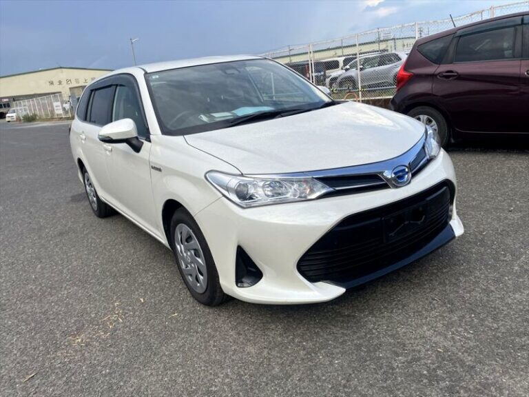 2019 Toyota Fielder Hybrid F – Pearl White, 2019 model, used car for sale at Carmart Mombasa