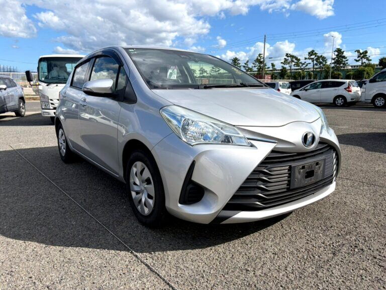 2019 Toyota Vitz F Package – Silver, 2019 model, used car for sale at Carmart Mombasa