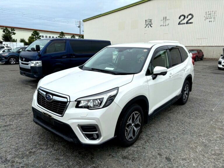 2020 Subaru Forester Premium – White, 2020 model, used car for sale at Carmart Mombasa