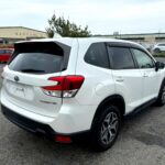 2020 subaru forester sk9 white rear side mombasa
