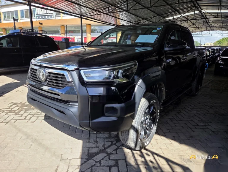 2018 Toyota Hilux Double Cab Z – Black, 2018 model, used car for sale at Carmart Mombasa