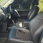 2015 Toyota Prado TX front cabin, dashboard and leather seats