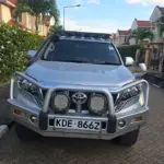 2015 Toyota Prado TX front view for sale in Mombasa