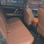 2017 Toyota Prado TX rear seat interior at Carmart Mombasa